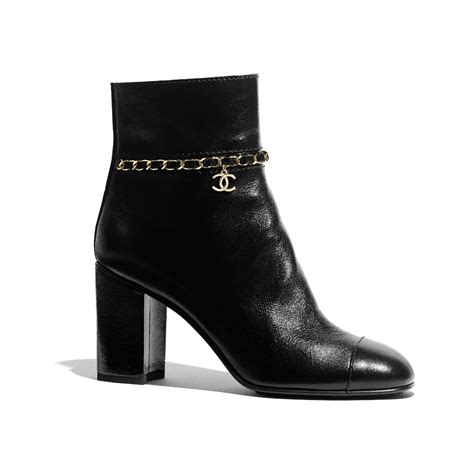 chanel boots for women|chanel women's high heel shoes.